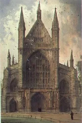 Winchester Cathedral: View of the West Front
